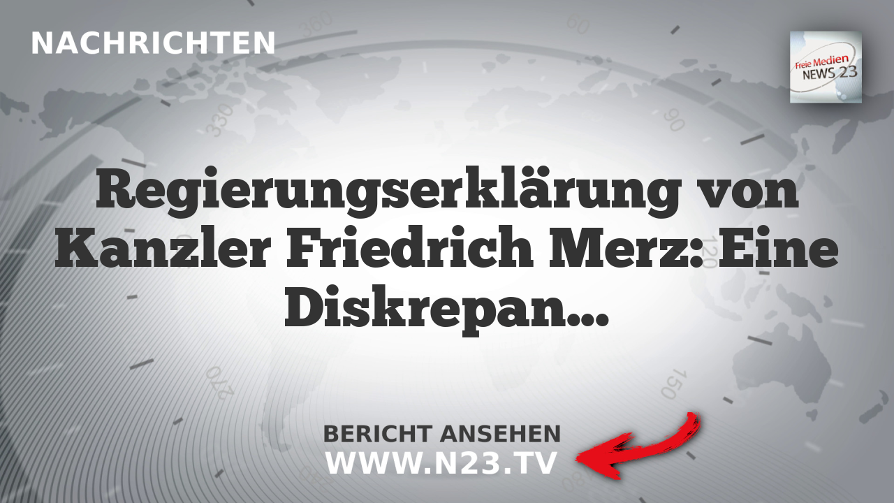 Regierungserklärung von Kanzler Friedrich Merz: Eine Diskrepanz zwischen Wort und Tat