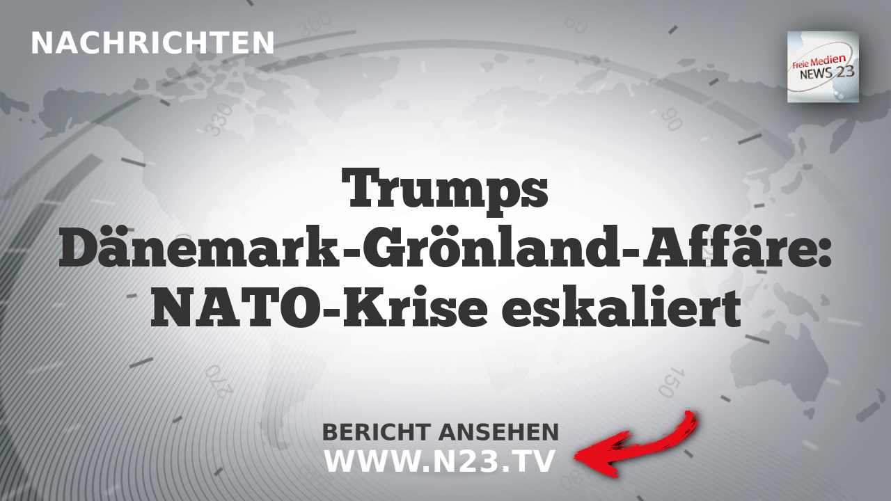 Trumps Dänemark-Grönland-Affäre: NATO-Krise eskaliert