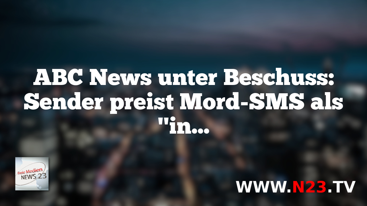 ABC News unter Beschuss: Sender preist Mord-SMS als "intime Liebesgeschichte"