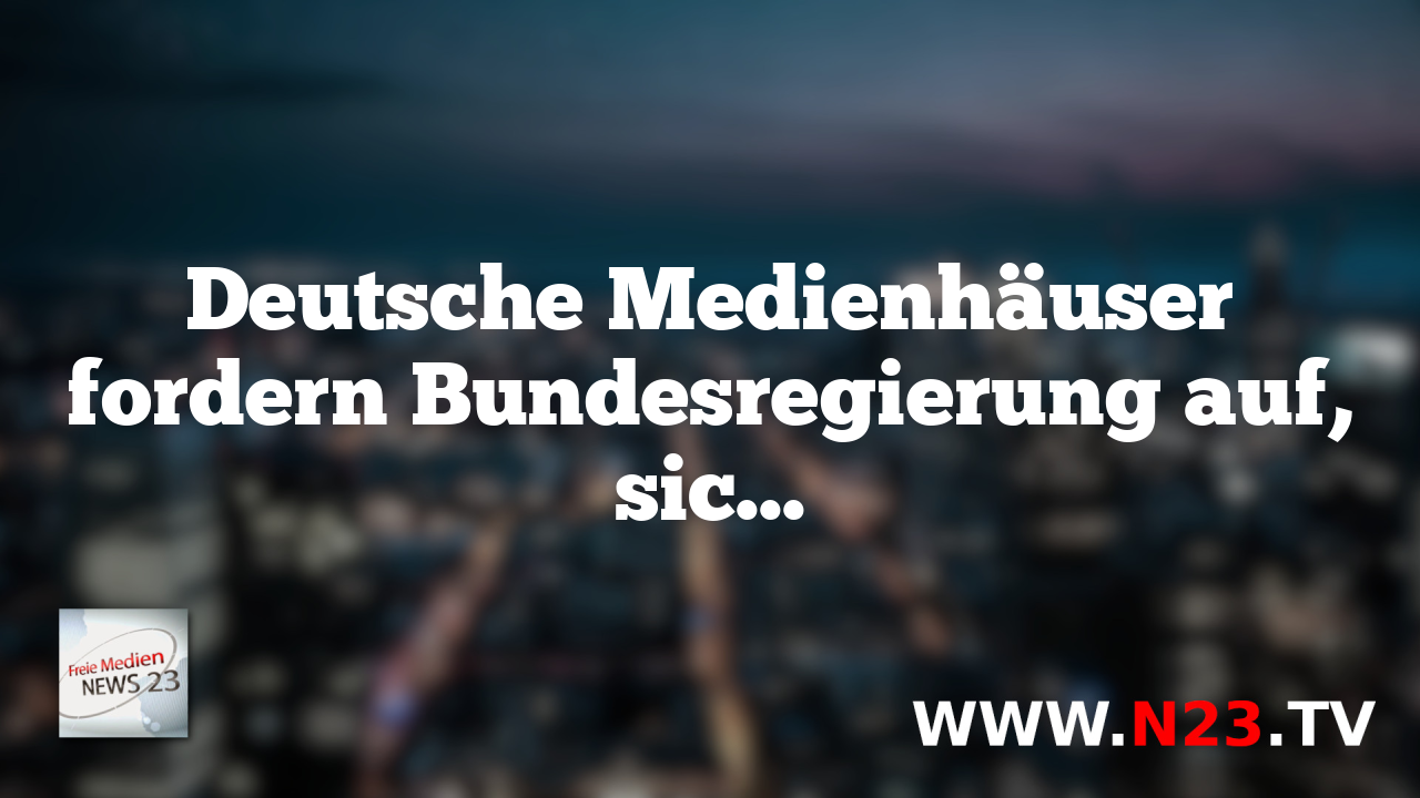 Deutsche Medienhäuser fordern Bundesregierung auf, sich gegen Trumps Visarestriktionen für Journalisten einzusetzen.