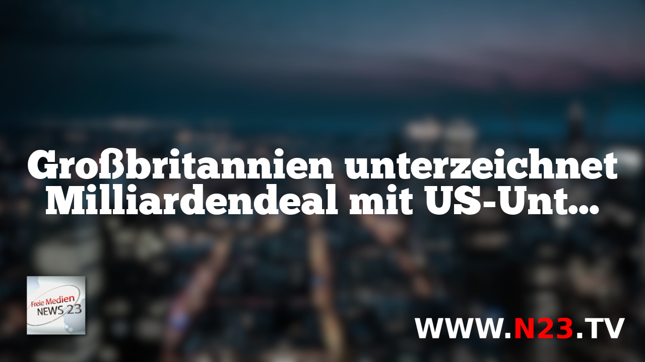 Großbritannien unterzeichnet Milliardendeal mit US-Unternehmen Palantir