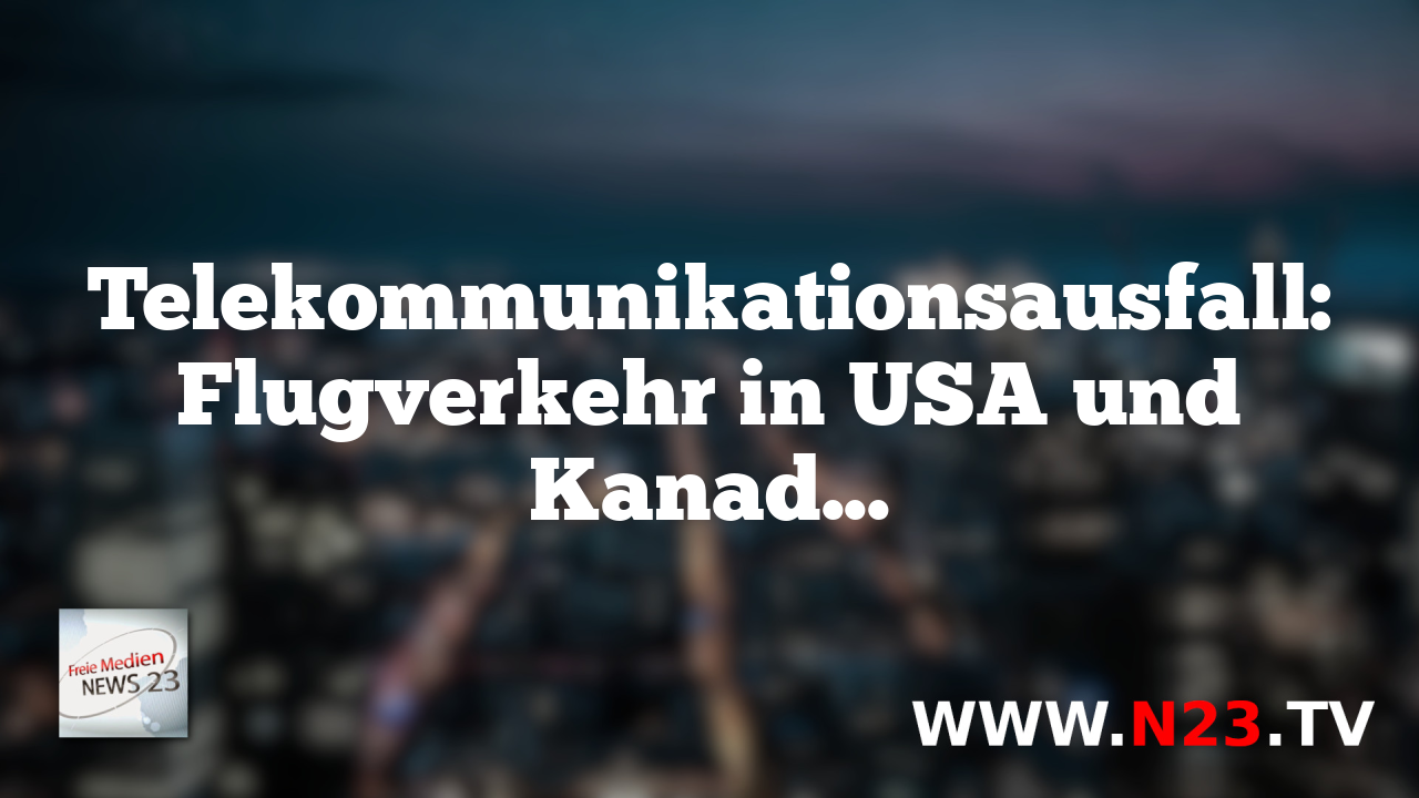 Telekommunikationsausfall: Flugverkehr in USA und Kanada lahmgelegt