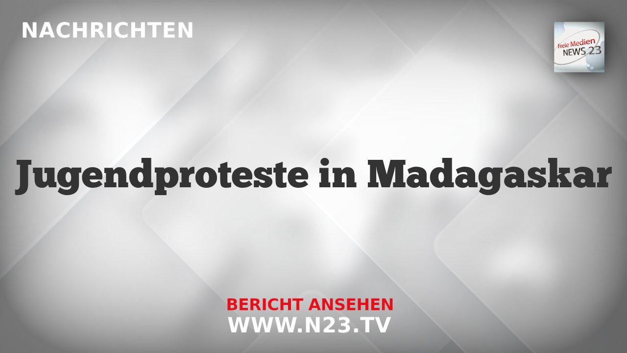 Jugendproteste in Madagaskar