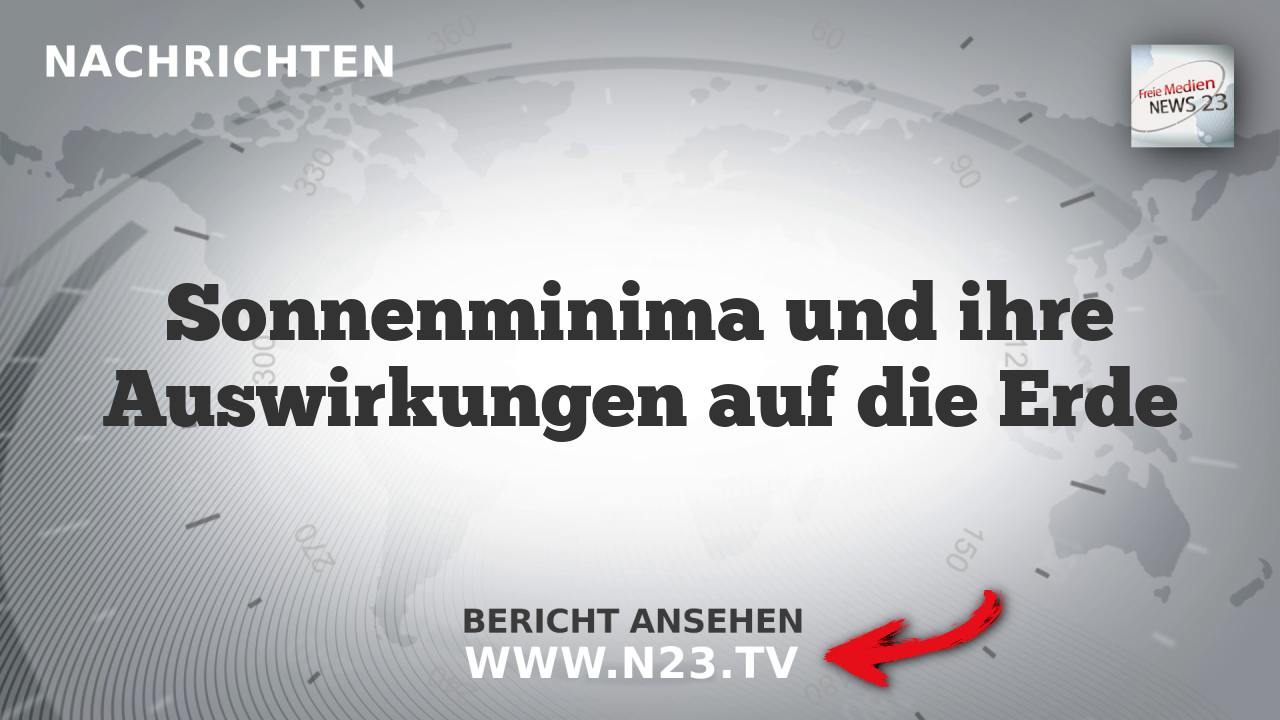 Sonnenminima und ihre Auswirkungen auf die Erde