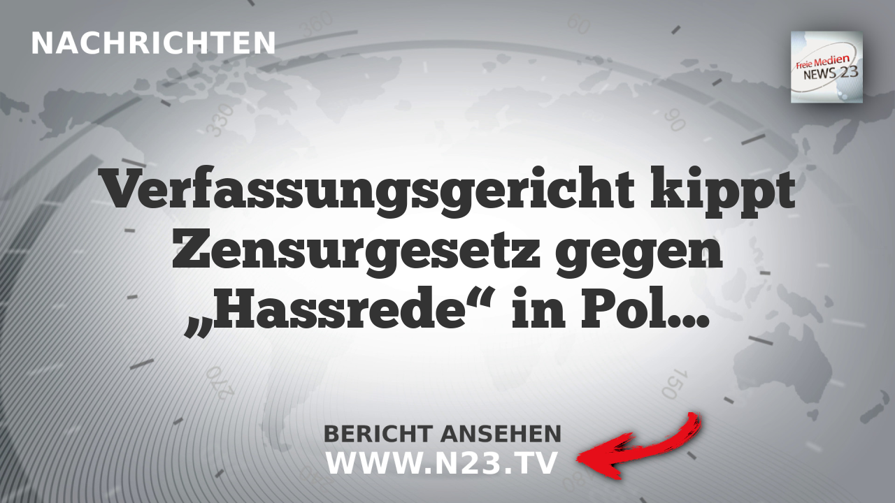 Verfassungsgericht kippt Zensurgesetz gegen „Hassrede“ in Polen