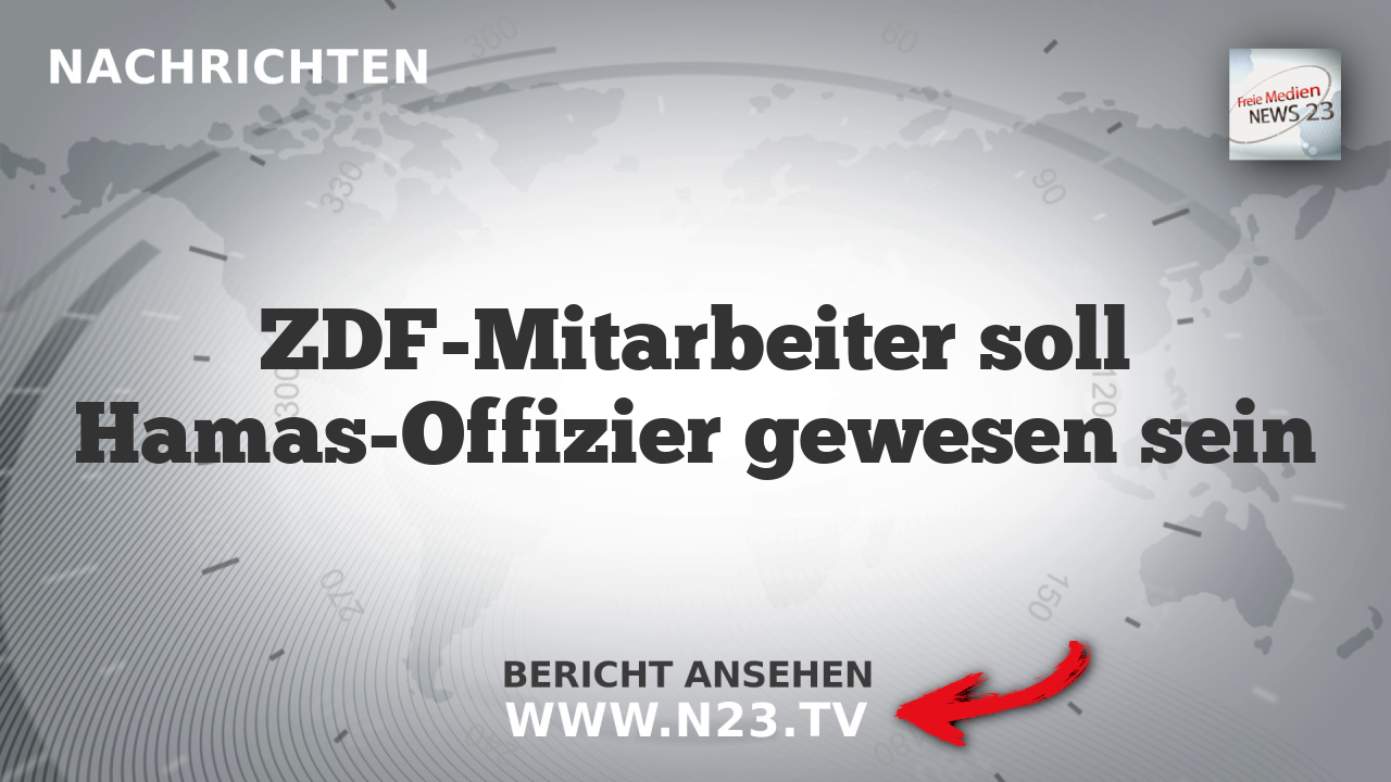 ZDF-Mitarbeiter soll Hamas-Offizier gewesen sein