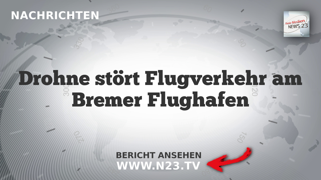 Drohne stört Flugverkehr am Bremer Flughafen