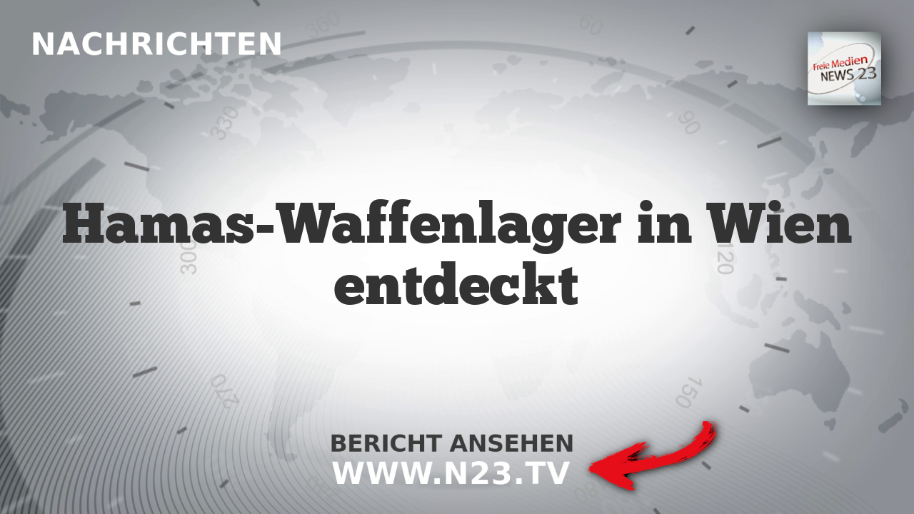 Hamas-Waffenlager in Wien entdeckt