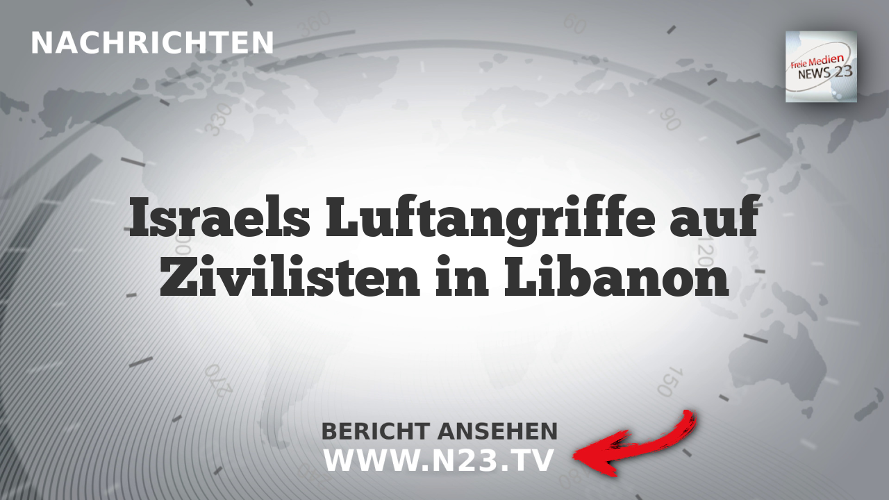 Israels Luftangriffe auf Zivilisten in Libanon