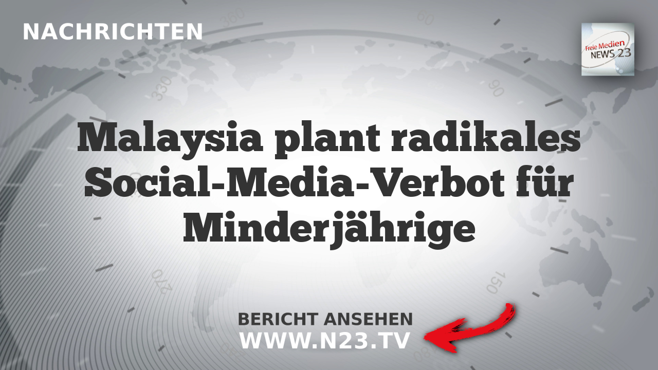 Malaysia plant radikales Social-Media-Verbot für Minderjährige