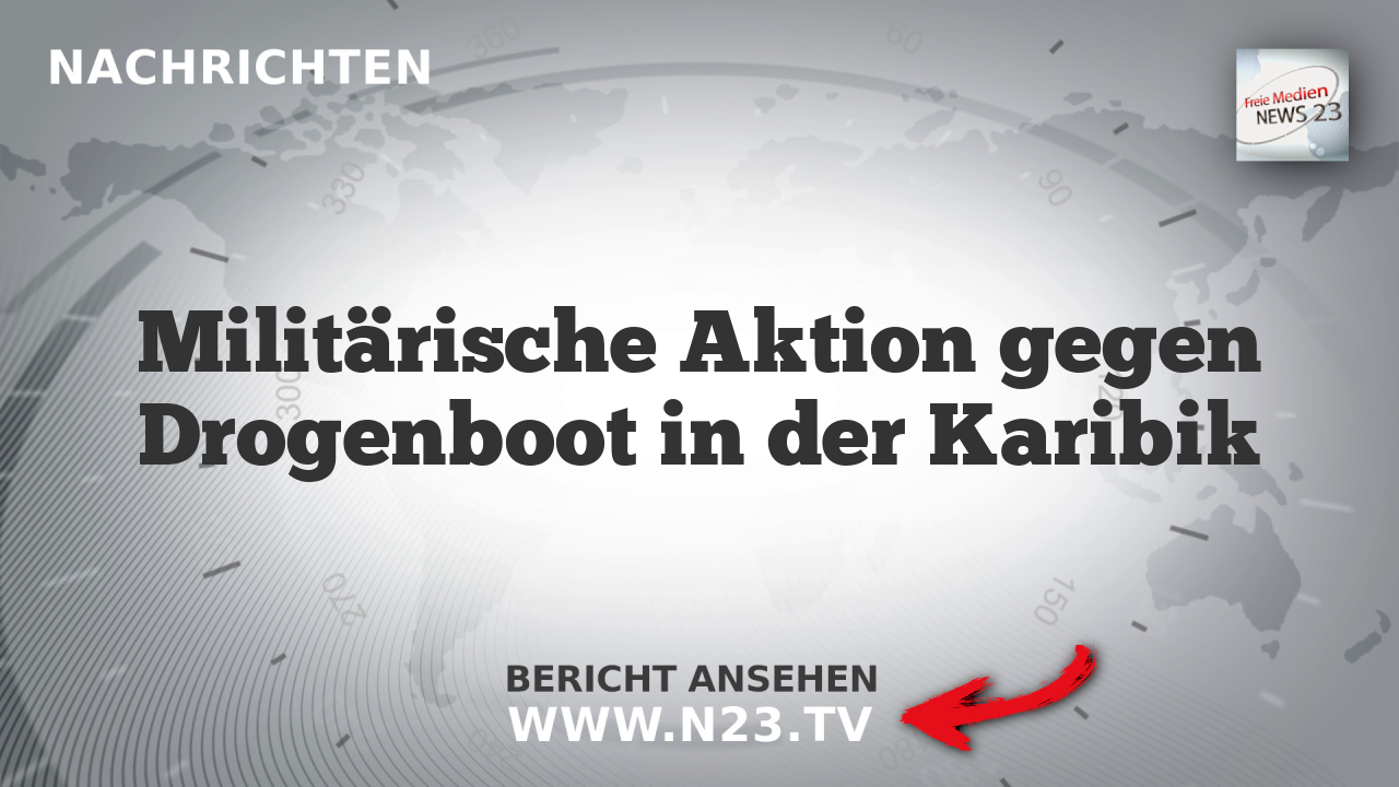Militärische Aktion gegen Drogenboot in der Karibik