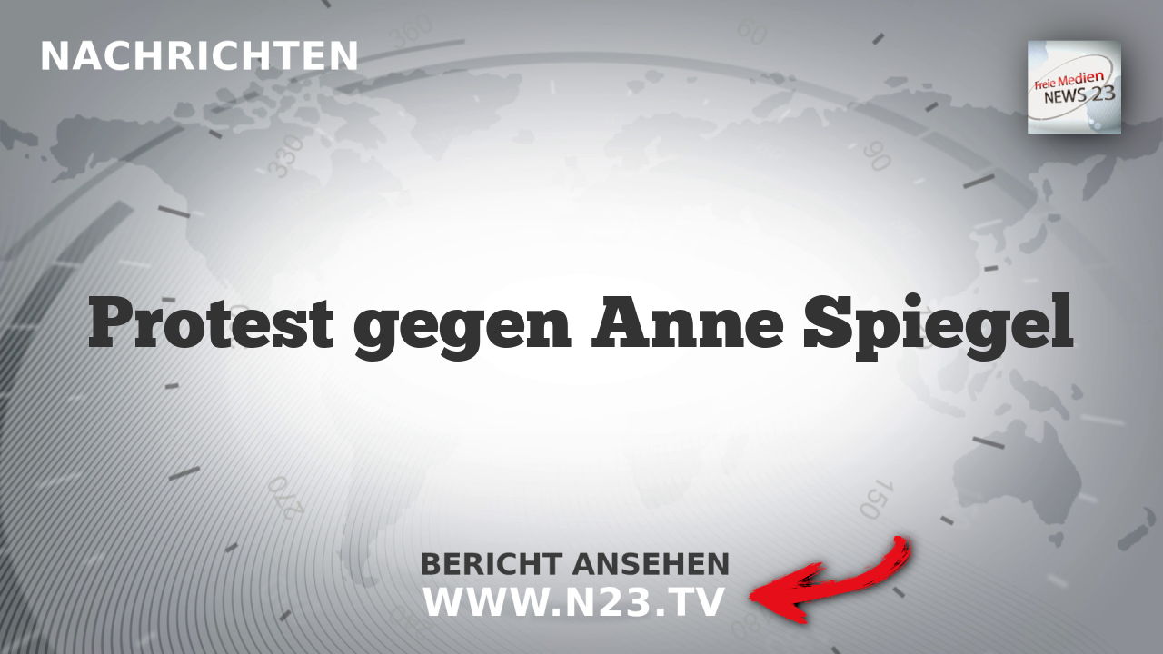 Protest gegen Anne Spiegel
