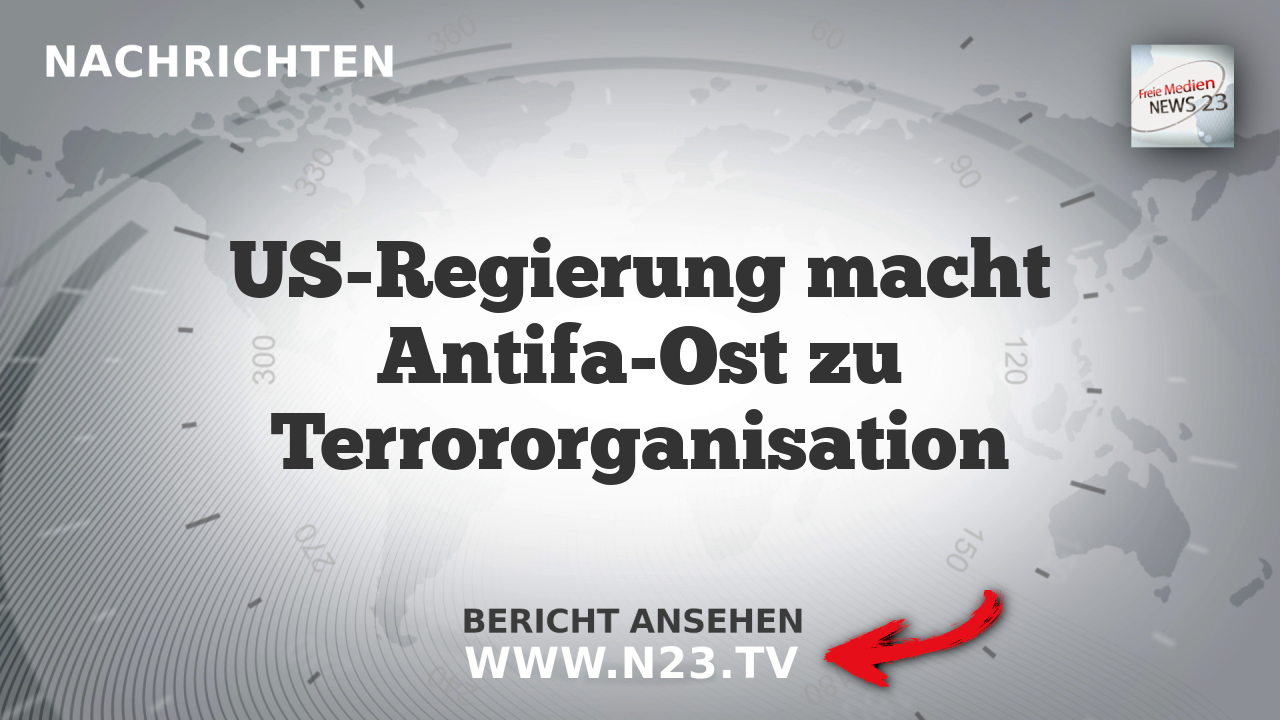 US-Regierung macht Antifa-Ost zu Terrororganisation