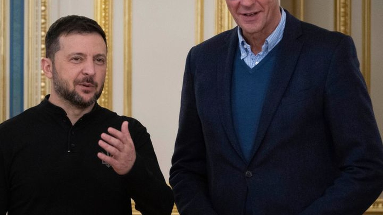 Ukraine-Friedensgespräche mit US-Gesandten und Bundeskanzler Merz haben begonnen