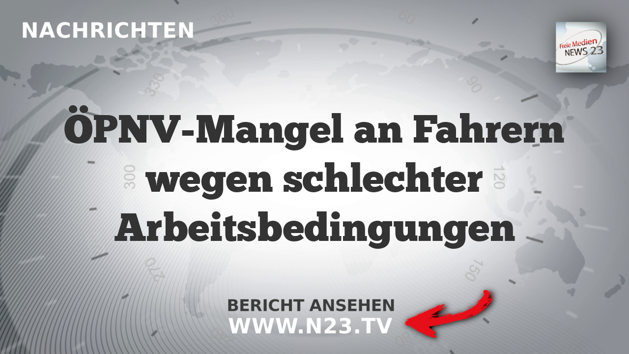 ÖPNV-Mangel an Fahrern wegen schlechter Arbeitsbedingungen
