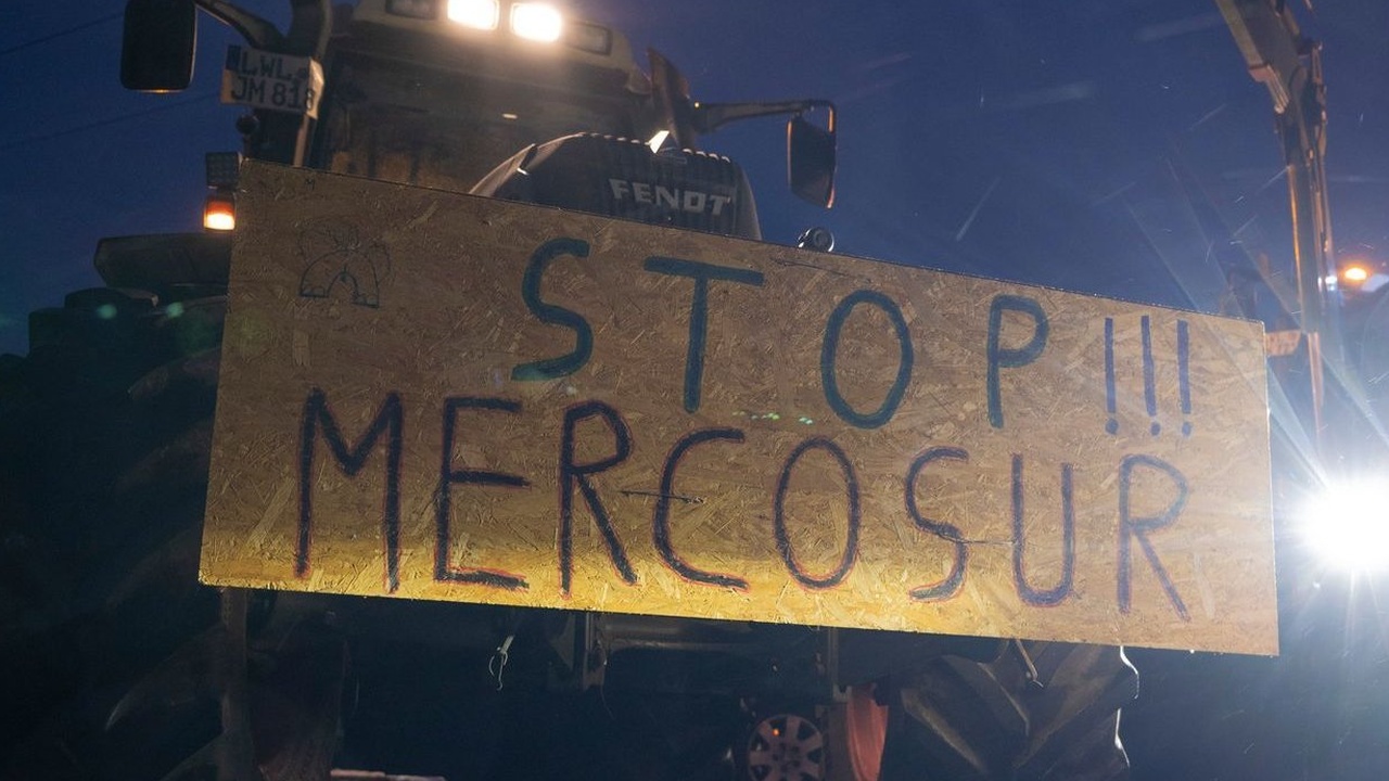 Proteste gegen Mercosur-Abkommen in Frankreich