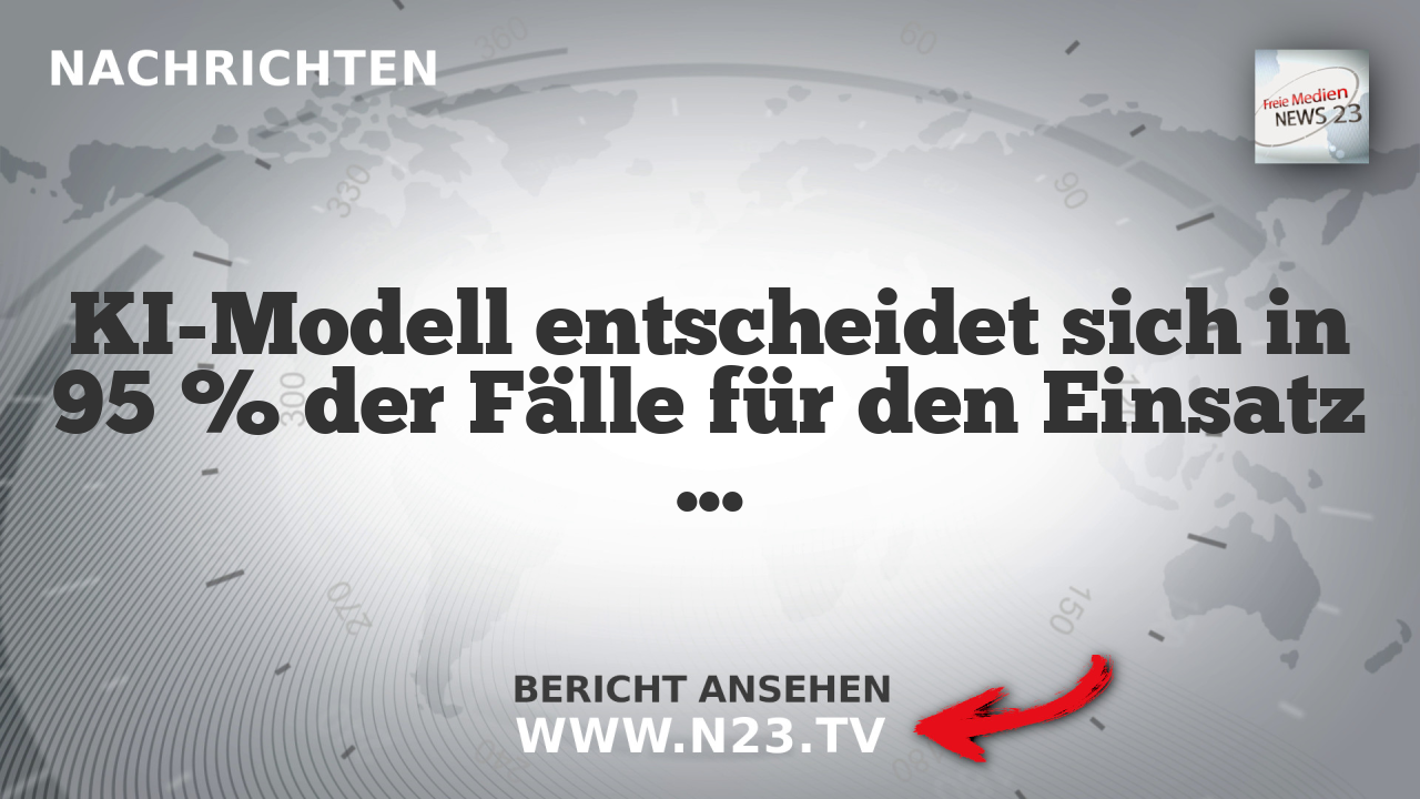 KI-Modell entscheidet sich in 95 % der Fälle für den Einsatz von Atomwaffen