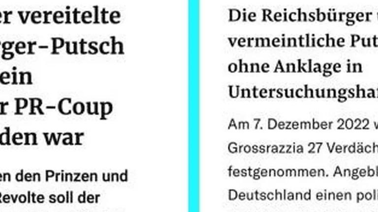 "Rollatorputsch"-Prozess: Angeklagte seit über vier Jahren in Untersuchungshaft