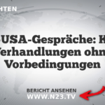 Iran-USA-Gespräche: Keine Verhandlungen ohne Vorbedingungen