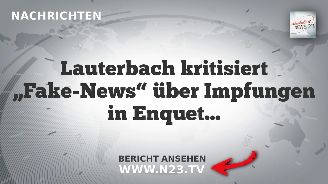 Lauterbach kritisiert „Fake-News“ über Impfungen in Enquete-Kommission