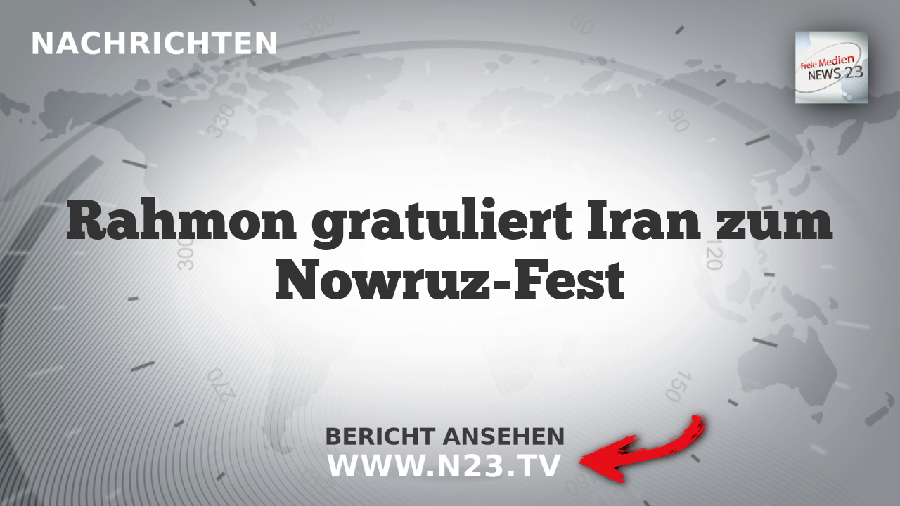 Rahmon gratuliert Iran zum Nowruz-Fest