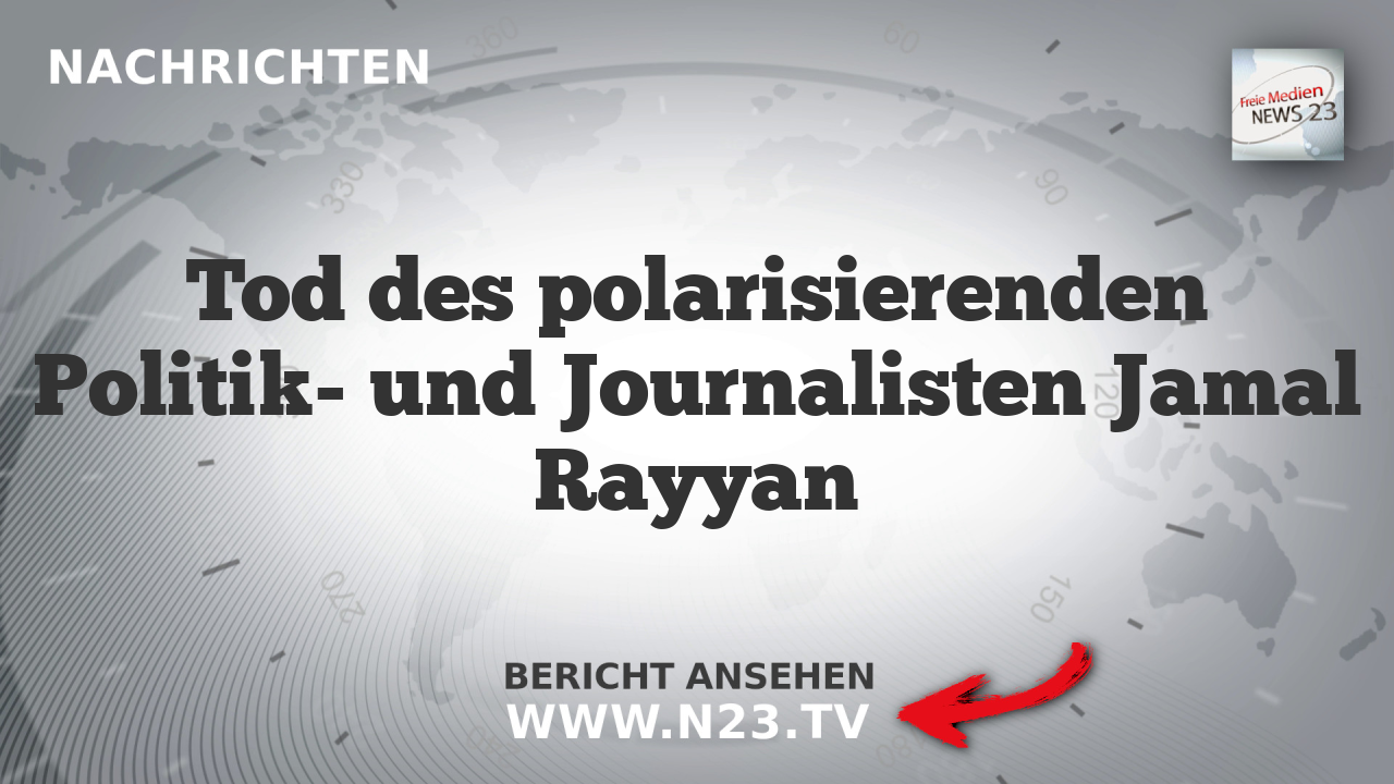 Tod des polarisierenden Politik- und Journalisten Jamal Rayyan