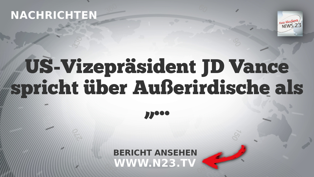 US-Vizepräsident JD Vance spricht über Außerirdische als „Dämonen“
