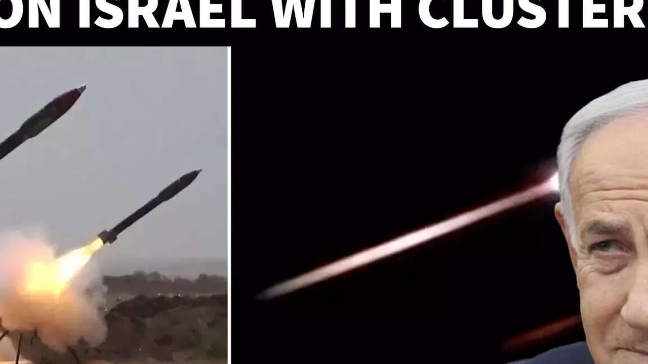 Iran setzt Cluster-Missiles gegen Israel ab