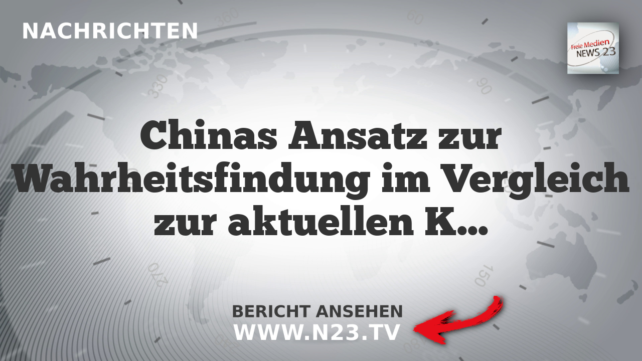 Chinas Ansatz zur Wahrheitsfindung im Vergleich zur aktuellen KI-Diskussion