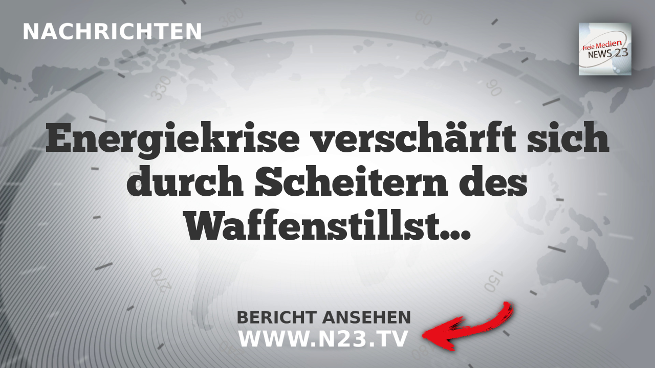 Energiekrise verschärft sich durch Scheitern des Waffenstillstands im Nahen Osten