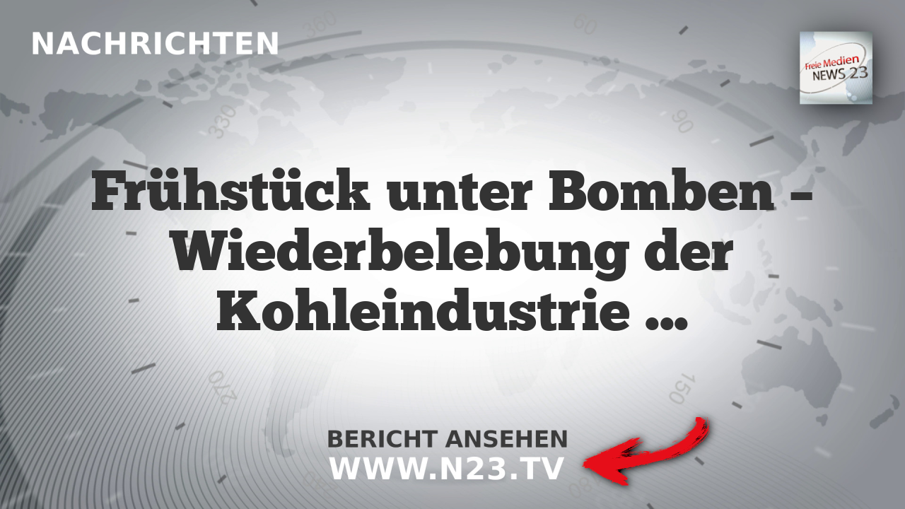 Frühstück unter Bomben – Wiederbelebung der Kohleindustrie in Donezk