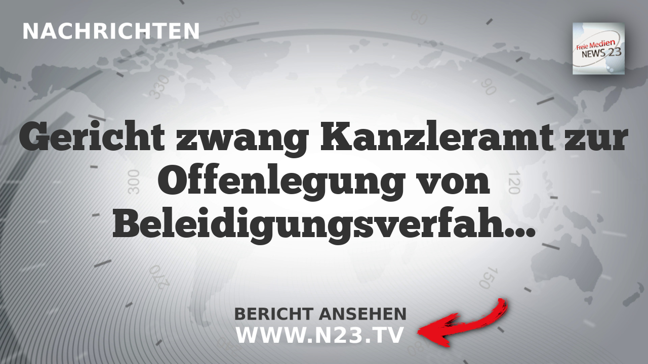 Gericht zwang Kanzleramt zur Offenlegung von Beleidigungsverfahren gegen Merz