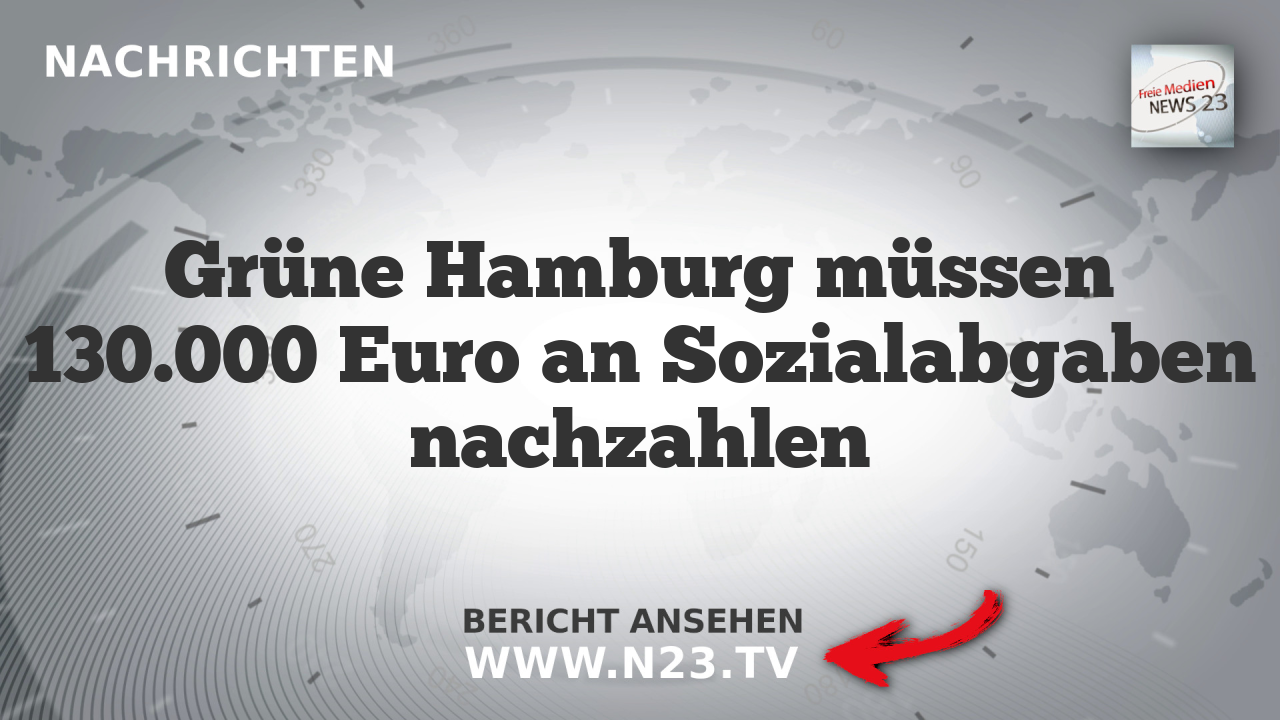 Grüne Hamburg müssen 130.000 Euro an Sozialabgaben nachzahlen