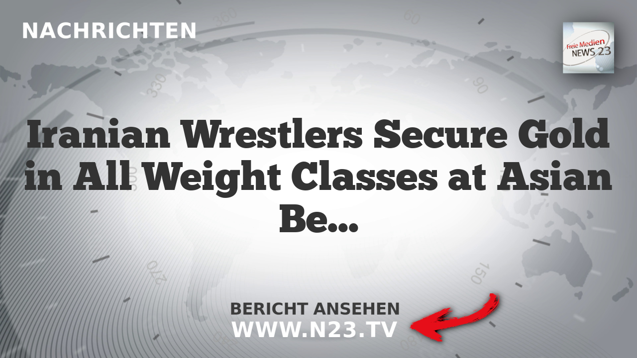 Iranian Wrestlers Secure Gold in All Weight Classes at Asian Beach Games