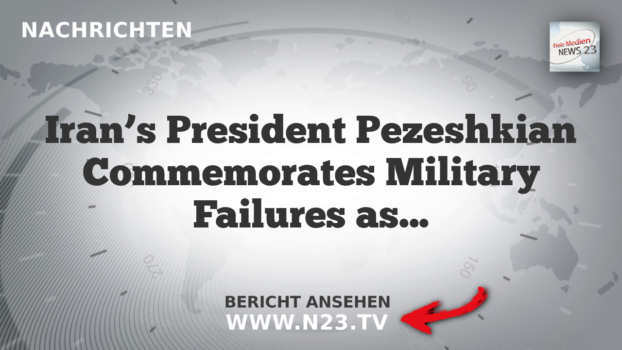 Iran’s President Pezeshkian Commemorates Military Failures as Divine Will