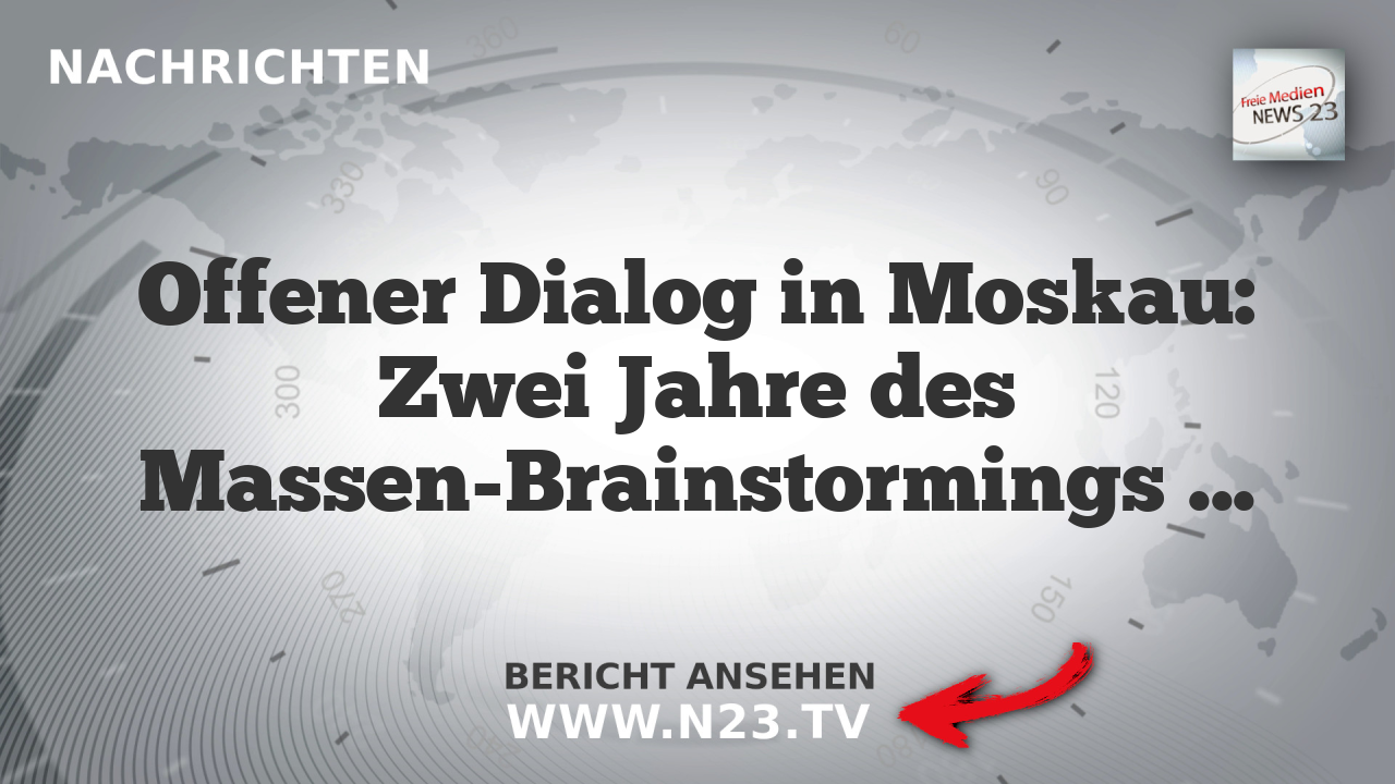 Offener Dialog in Moskau: Zwei Jahre des Massen-Brainstormings zur Zukunft des globalen Wachstums