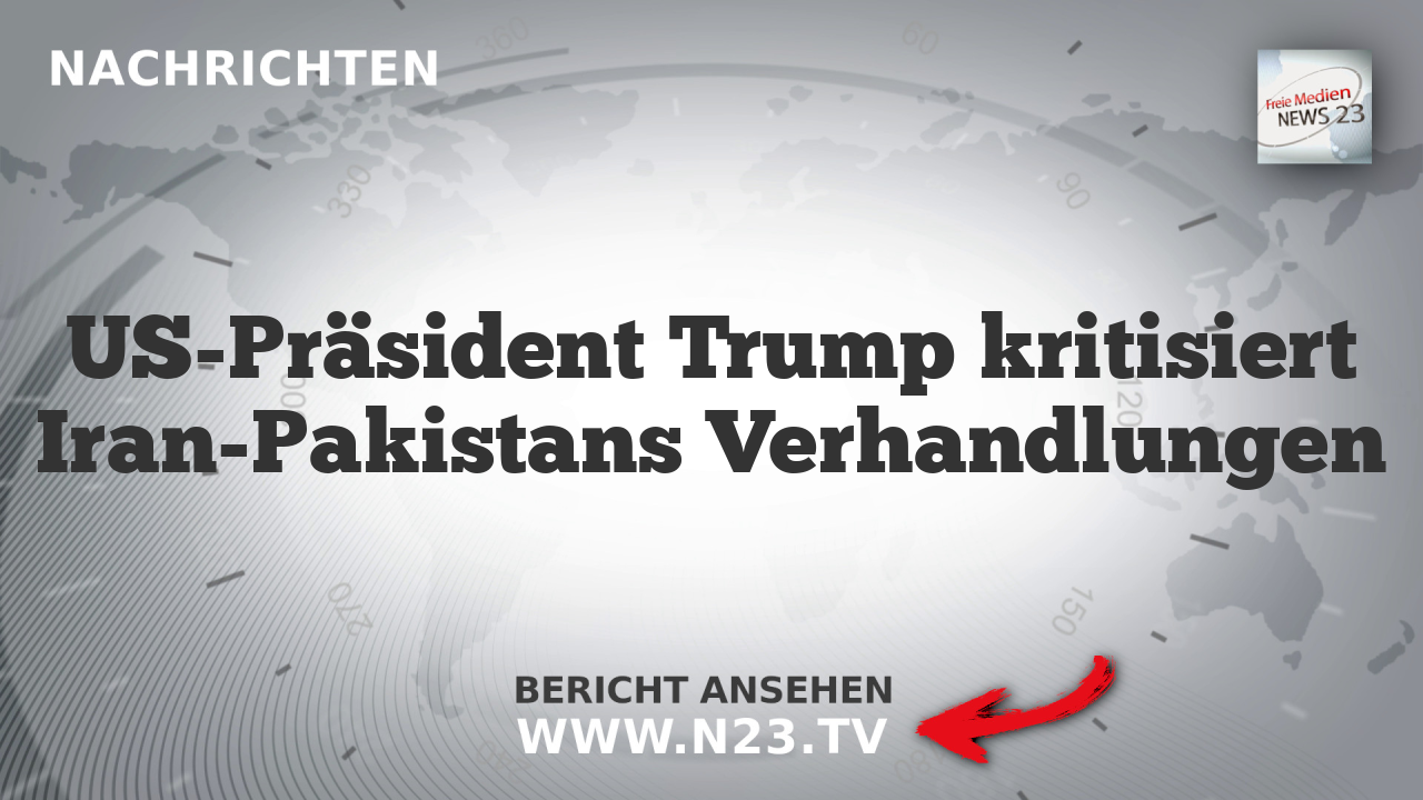 US-Präsident Trump kritisiert Iran-Pakistans Verhandlungen