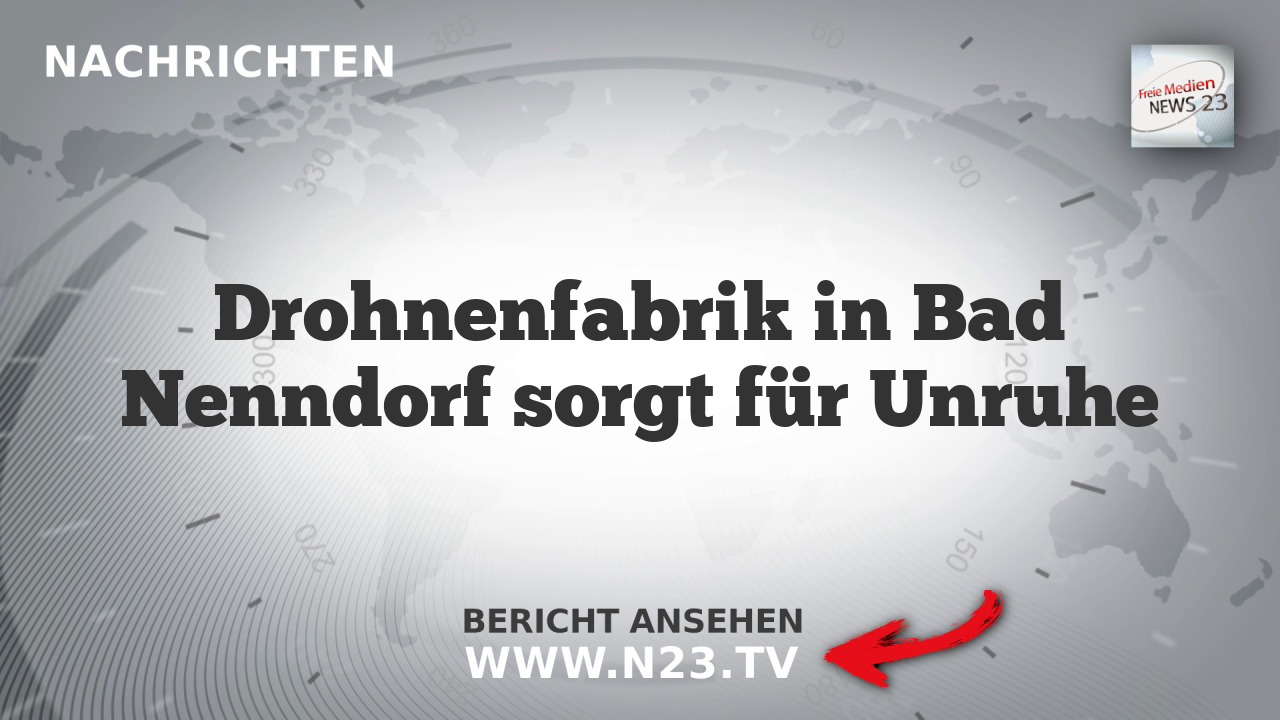 Drohnenfabrik in Bad Nenndorf sorgt für Unruhe