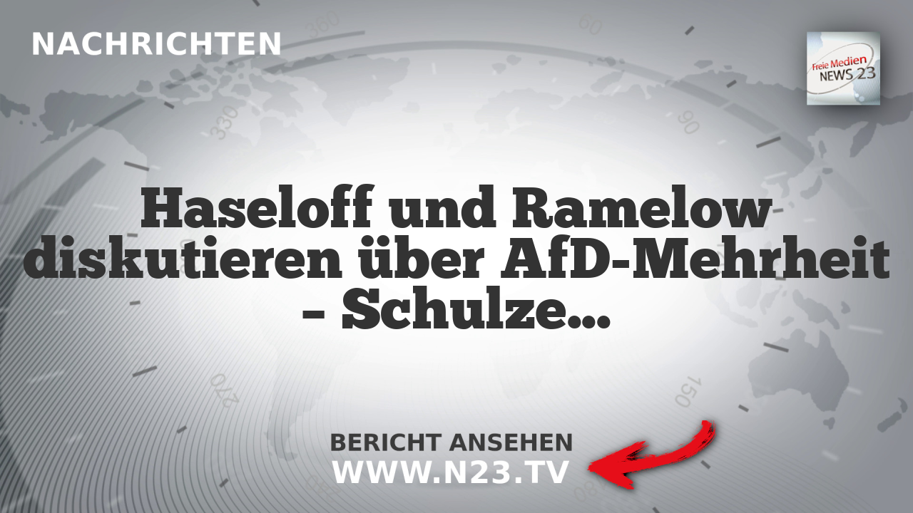 Haseloff und Ramelow diskutieren über AfD-Mehrheit – Schulzeugnisse im Visier