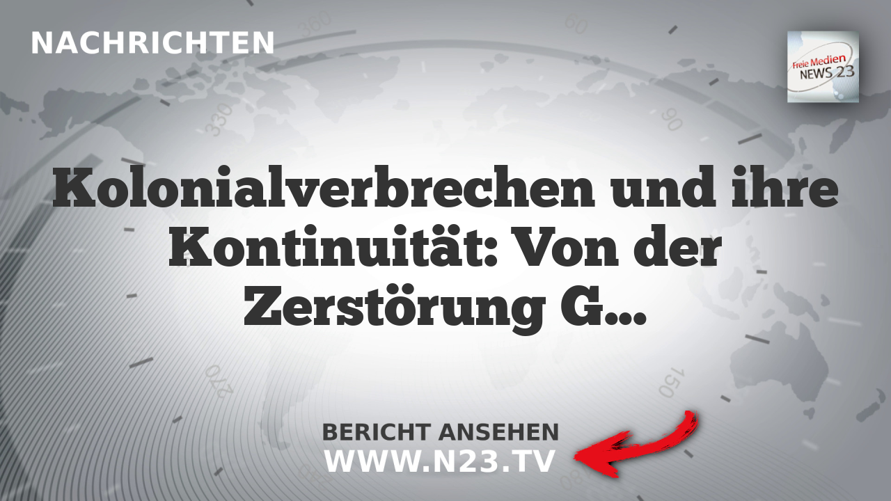 Kolonialverbrechen und ihre Kontinuität: Von der Zerstörung Gazas bis zum Belgischen Kongo