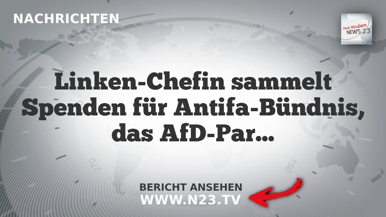 Linken-Chefin sammelt Spenden für Antifa-Bündnis, das AfD-Parteitag verhindern will