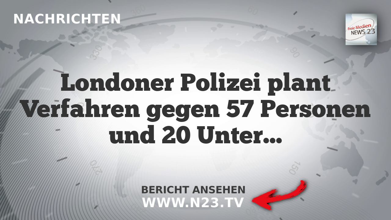 Londoner Polizei plant Verfahren gegen 57 Personen und 20 Unternehmen im Grenfell Tower Fall