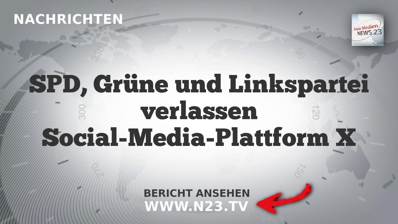 SPD, Grüne und Linkspartei verlassen Social-Media-Plattform X