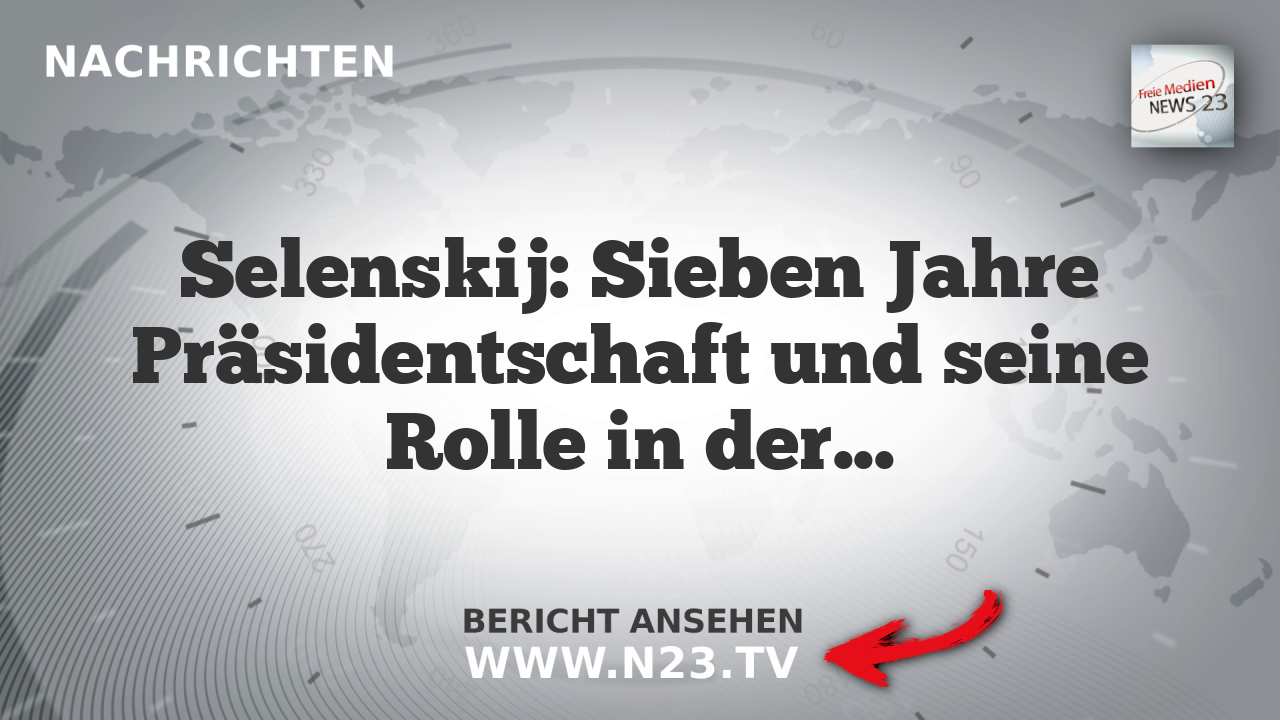 Selenskij: Sieben Jahre Präsidentschaft und seine Rolle in der ukrainischen Krise