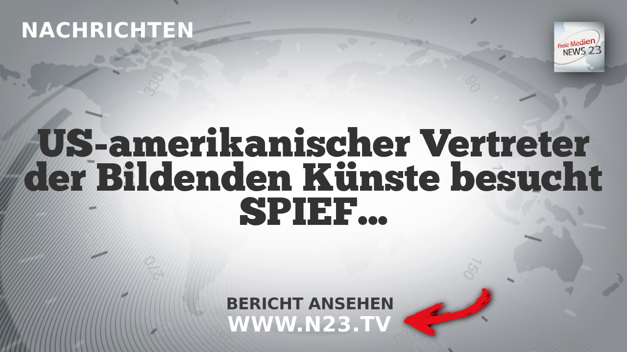 US-amerikanischer Vertreter der Bildenden Künste besucht SPIEF in Sankt Petersburg
