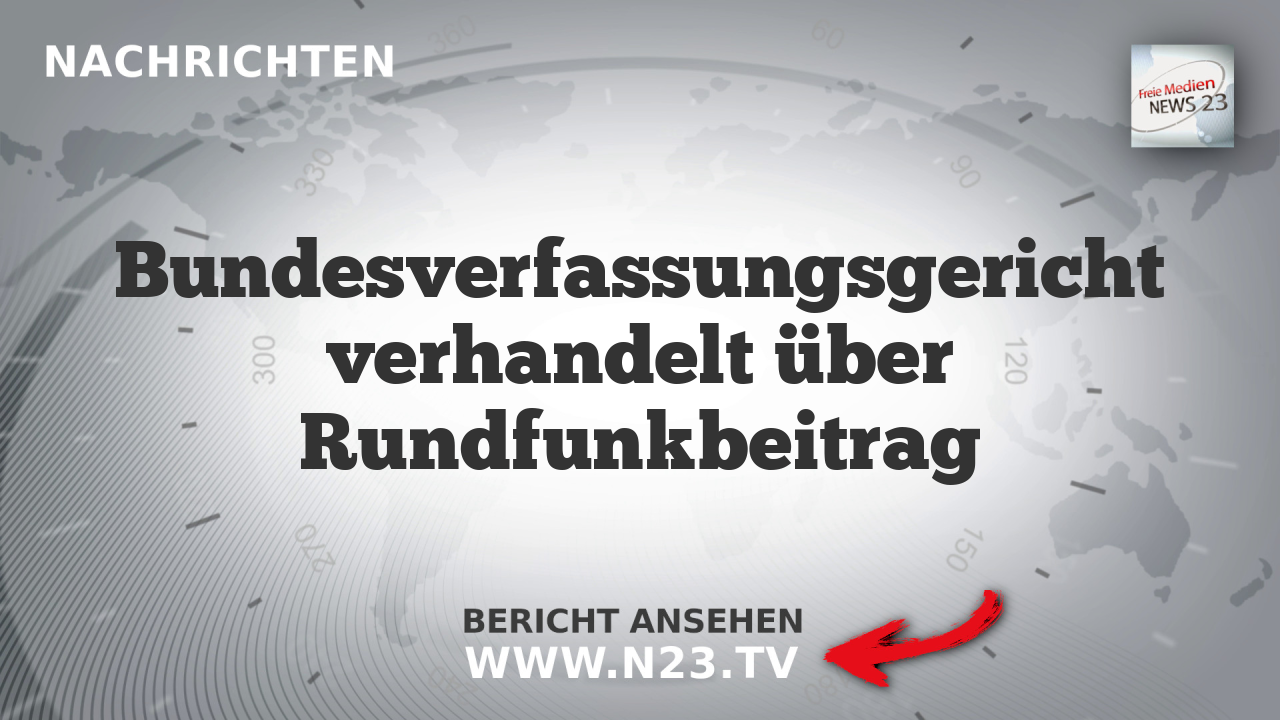 Bundesverfassungsgericht verhandelt über Rundfunkbeitrag