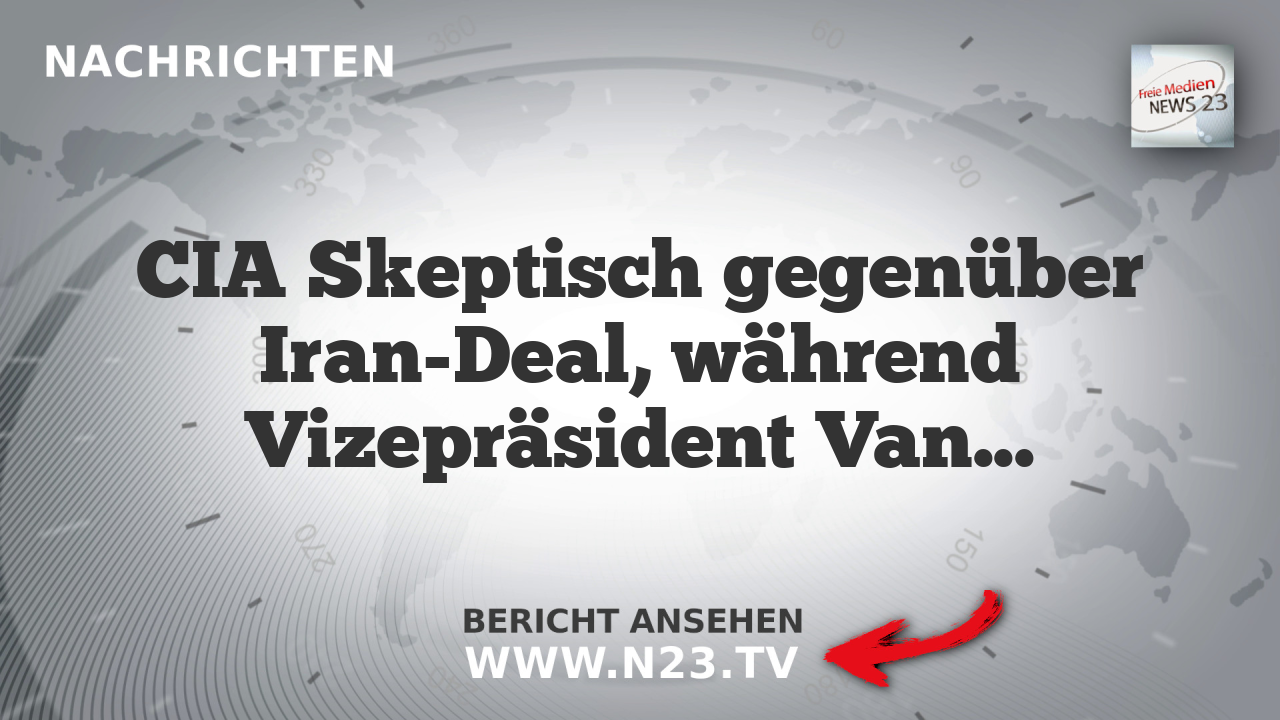 CIA Skeptisch gegenüber Iran-Deal, während Vizepräsident Vance Unterstützung gibt