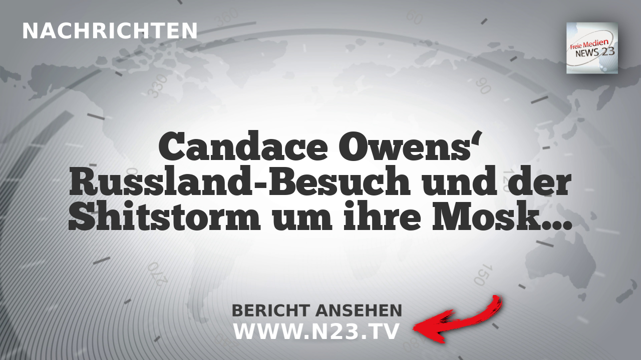Candace Owens‘ Russland-Besuch und der Shitstorm um ihre Moskauer Fotos