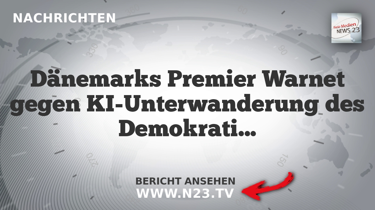 Dänemarks Premier Warnet gegen KI-Unterwanderung des Demokraties