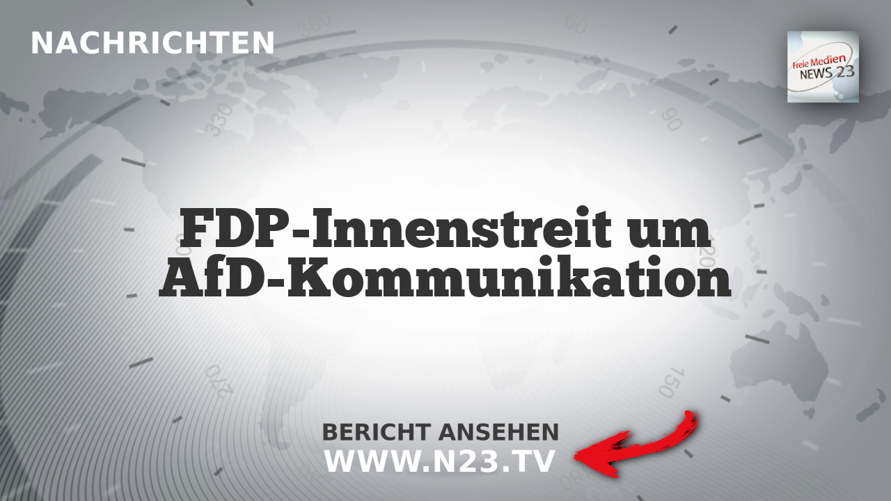 FDP-Innenstreit um AfD-Kommunikation